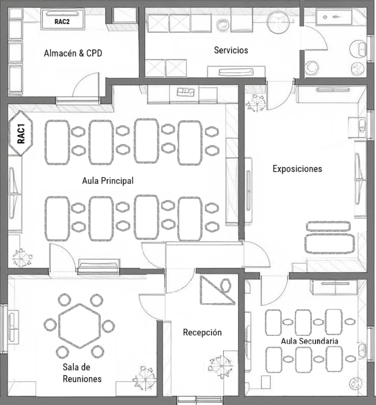 Plano del Centro Piloto